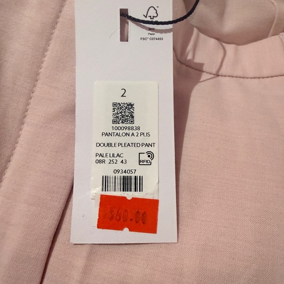 Dynamite Soft Pink Pleated Trousers - Picture 2 of 5